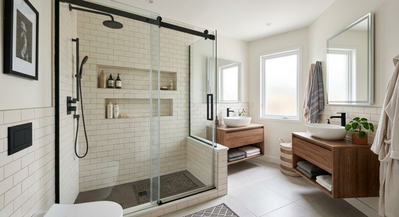 Tub To Shower Conversion in Peachtree City, GA