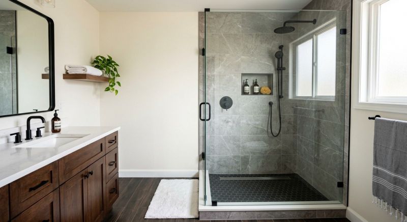 Tub To Shower Conversion in Union City, GA